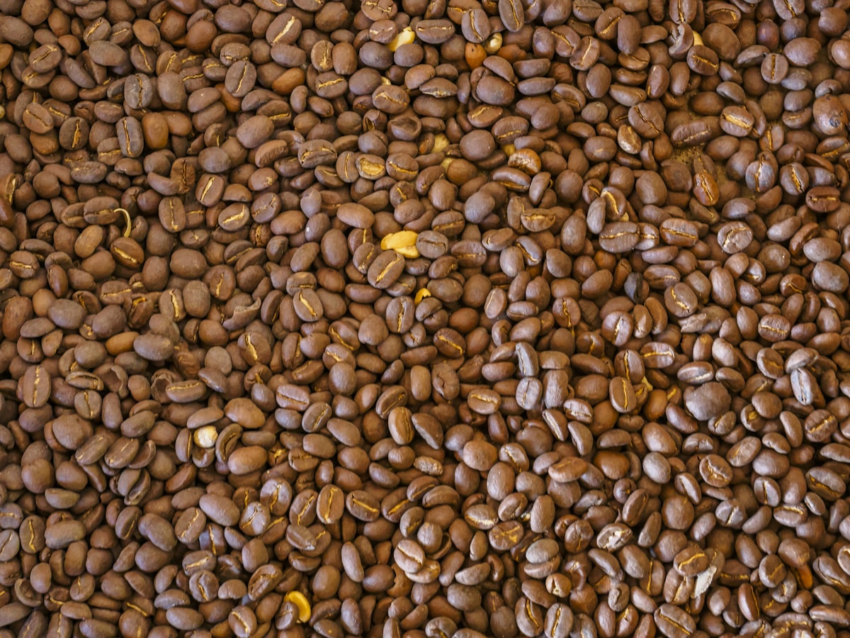 Coffee beans and specialty cash crop produce